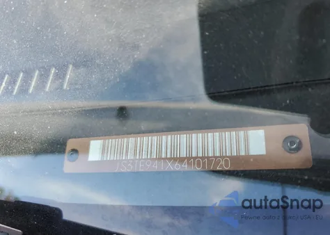 2006 Suzuki Grand Vitara z USA, uszkodzony, nr VIN JS3TE941X64101720